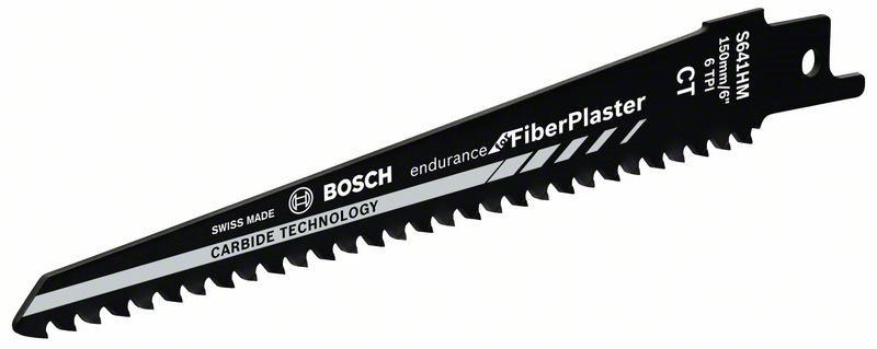 BOSCH SABRE SAW BLADE S641HM AEREATED CONCRETE PLASTICS PKT 2